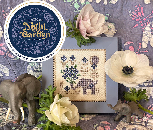 Forget-Me-Nots Cross Stitch by Ink Circles - Paper Pattern