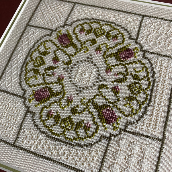 Lady Catherine Cross Stitch by Jean Farish Needleworks - Paper Pattern