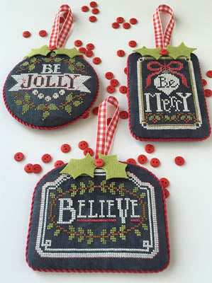 Chalkboard Ornaments - Christmas Collection Part 1 by Hands on Design - Paper Pattern
