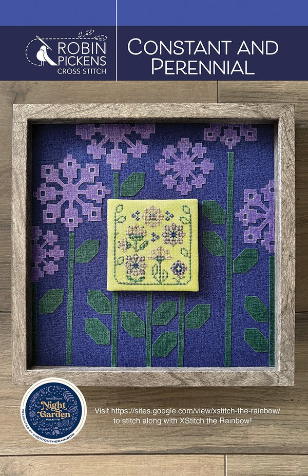 Constant and Perennial Cross Stitch by Robin Pickens - Paper Pattern