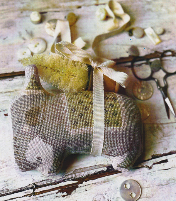 Animal Crackers Series: Millie Cross Stitch by Stacy Nash Designs - Paper Pattern