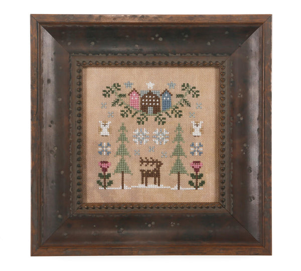 Winter Botanical Cross Stitch by Heart in Hand - Paper Pattern