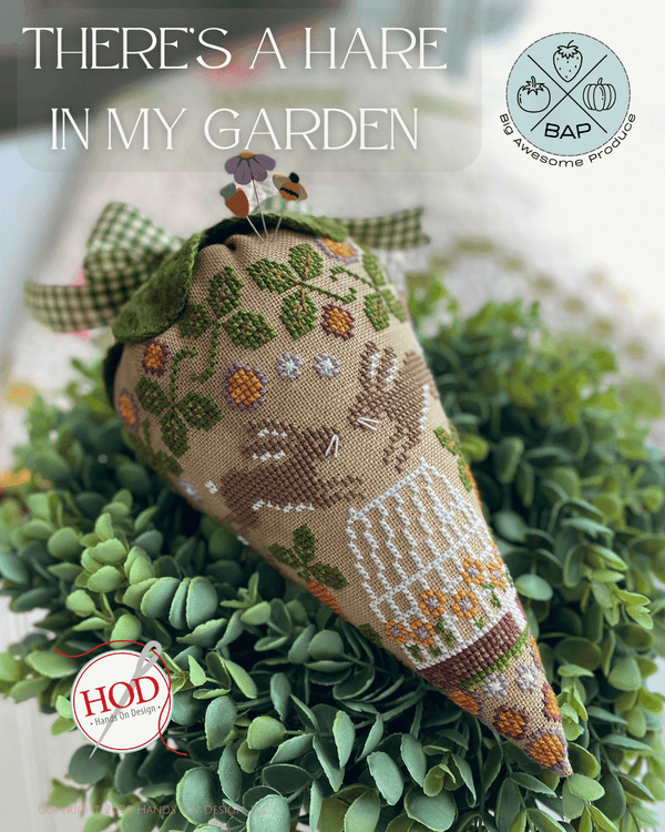 There’s a Hare in My Garden Cross Stitch by Hands On Design - Paper Pattern