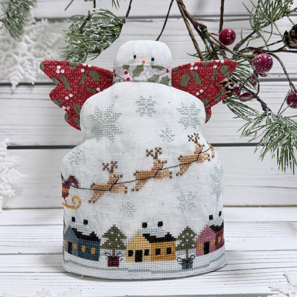Snow Angel: Silent Night Cross Stitch by New York Dreamer - Paper Pattern
