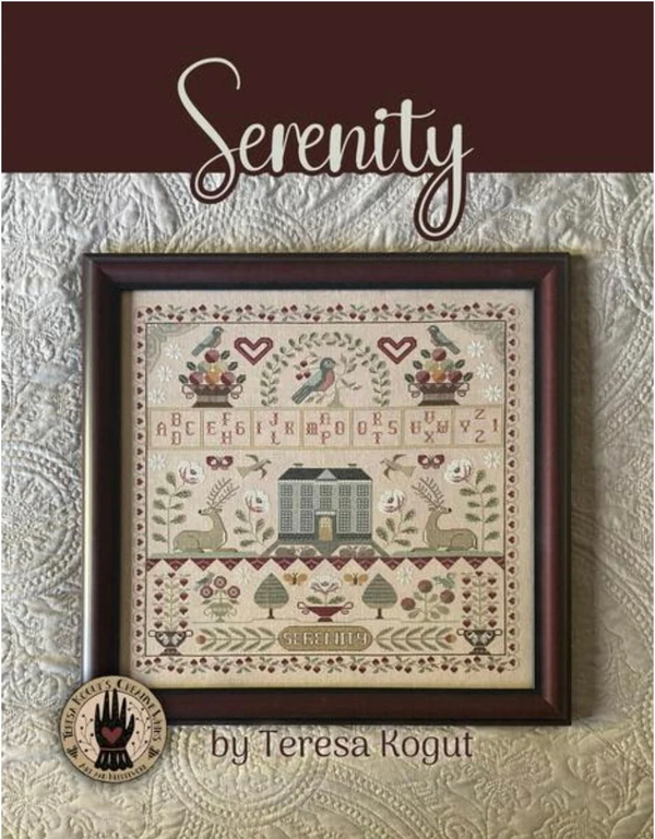 Serenity Cross Stitch by Teresa Kogut - Paper Pattern