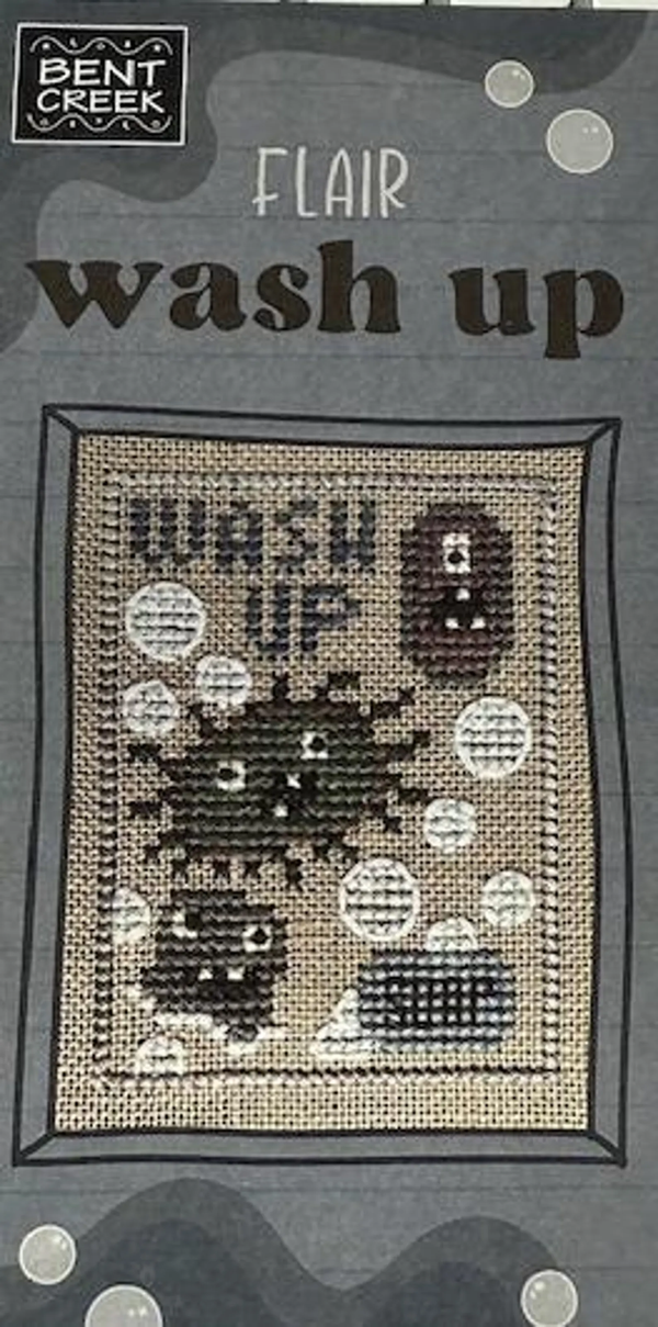 Flair: Wash Up Cross Stitch by Bent Creek - Paper Pattern