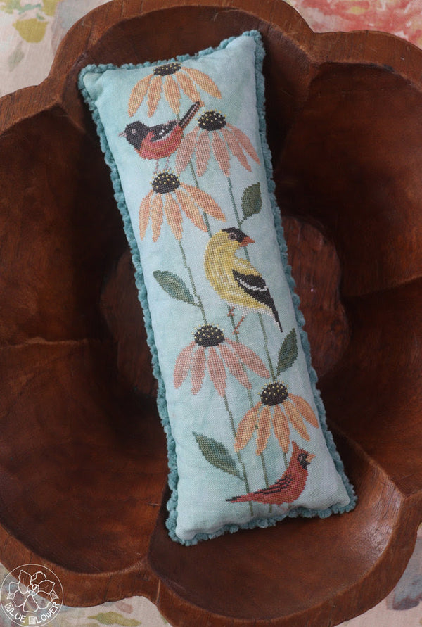 Coneflower Chorus Cross Stitch by The Blue Flower - Paper Pattern