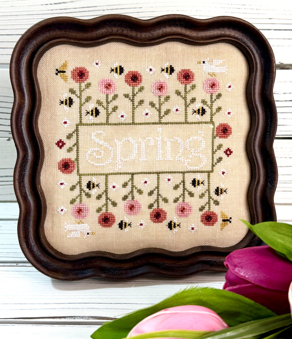 Spring Cross Stitch by New York Dreamer - Paper Pattern