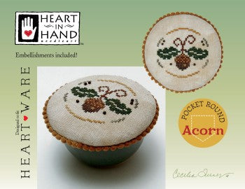 Pocket Round - Acorn by Heart in Hand - Paper Pattern