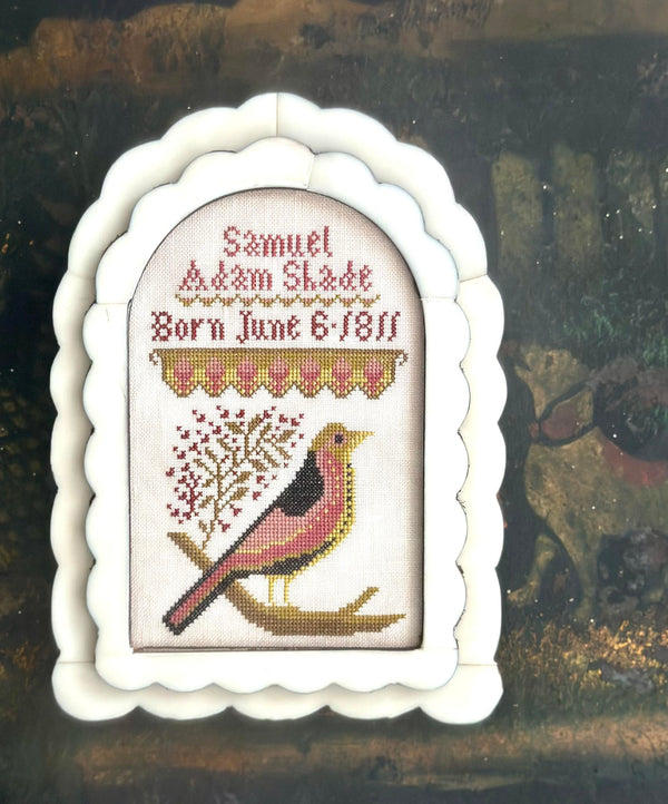 Birth Samplers Cross Stitch by Kathy Barrick - Paper Pattern