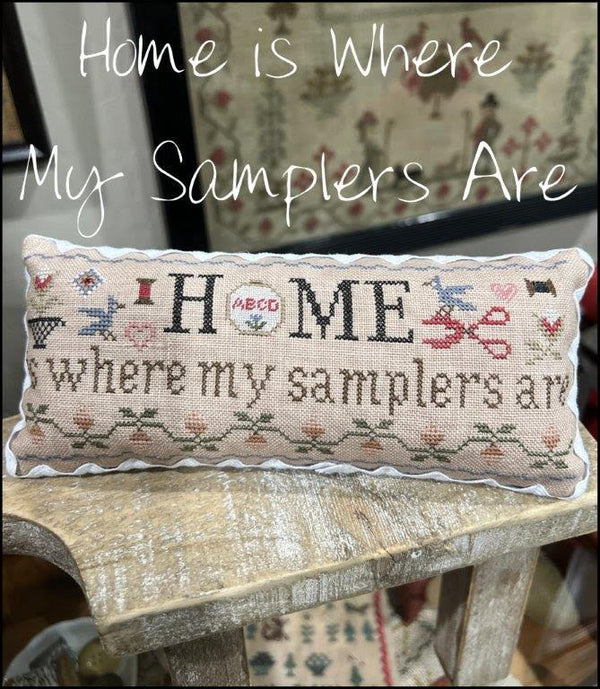 Home is Where My Sampler Are by The Scarlett House - Paper Pattern