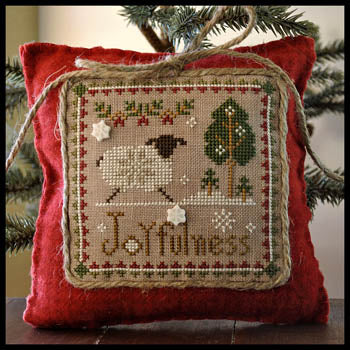 Little Sheep Virtues 12-Joyfulness by Little House Needleworks - PAPER Pattern