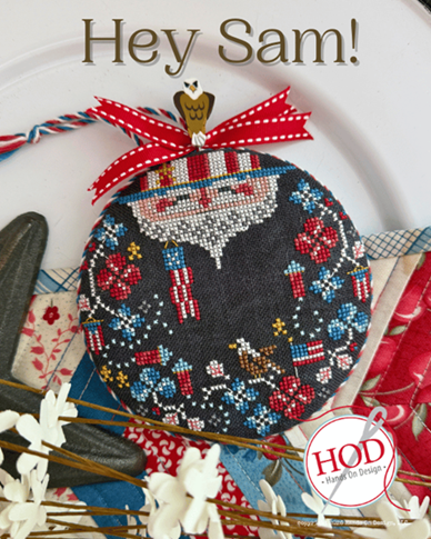 Hey Sam! Cross Stitch by Hands on Design - Paper Pattern