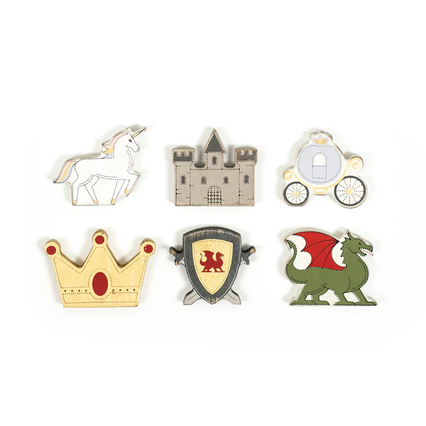 Fantasy | Letterboard Collection | 3x2x.25 wood shapes set of six | 15644