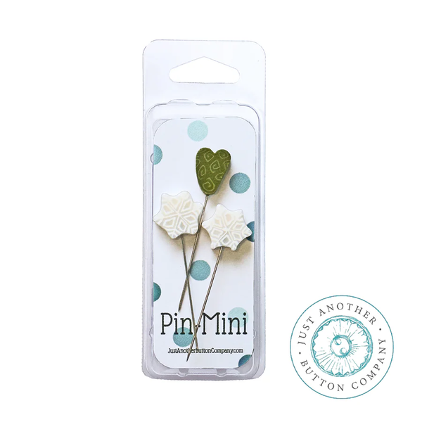 Pin-Mini: We Love Snow by Just Another Button Company