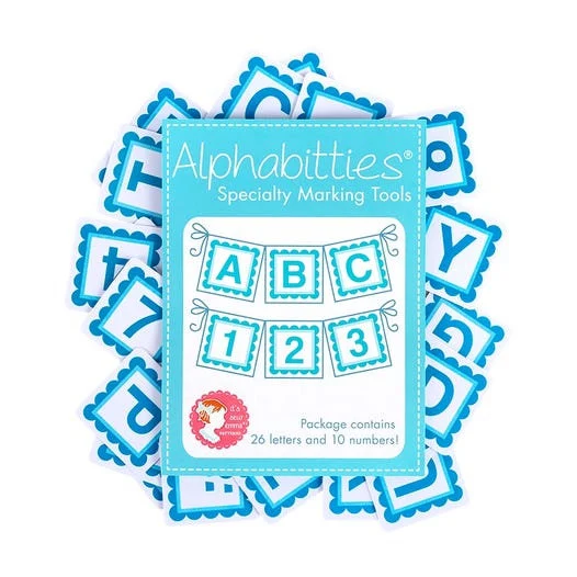 Blue Alphabitties by It's Sew Emma