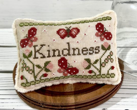 Virtues: KINDNESS Cross Stitch by New York Dreamer - Paper Pattern