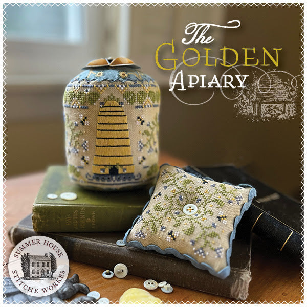 The Golden Apiary Cross Stitch by Summer House Stitche Workes - Paper Pattern