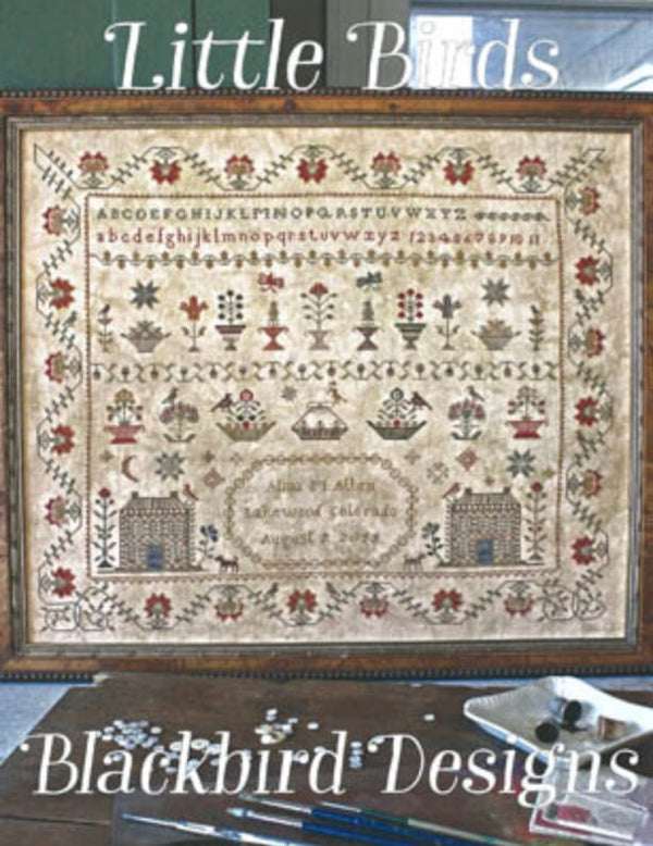 Little Birds (reprint) Cross Stitch by Blackbird Designs - Paper Pattern