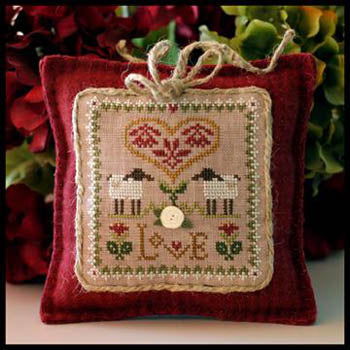 Little Sheep Virtues 2-Love by Little House Needleworks - PAPER Pattern