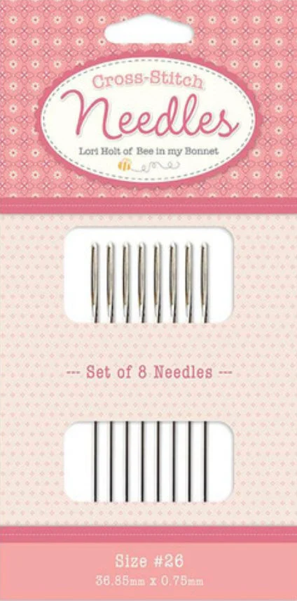Lori Holt Cross Stitch Needles Size 26