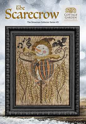 Snowman Collector: The Scarecrow Cross Stitch by Cottage Garden Samplings - Paper Pattern