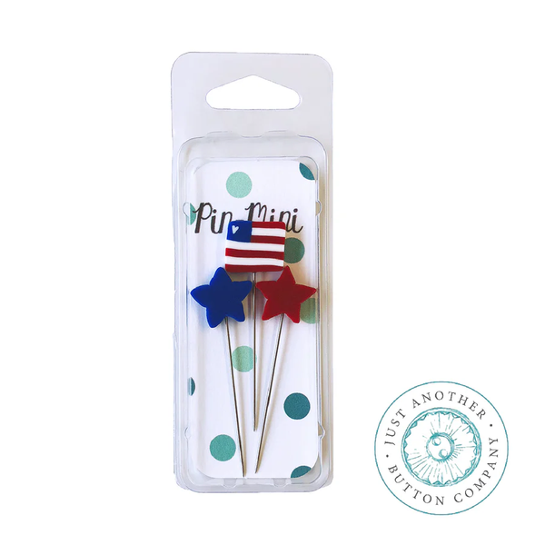 Pin-Mini: Stars & Stripes by Just Another Button Company