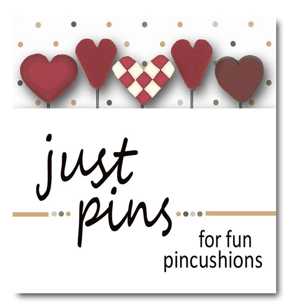 Just Pins: Heart Assortment by Just Another Button Company