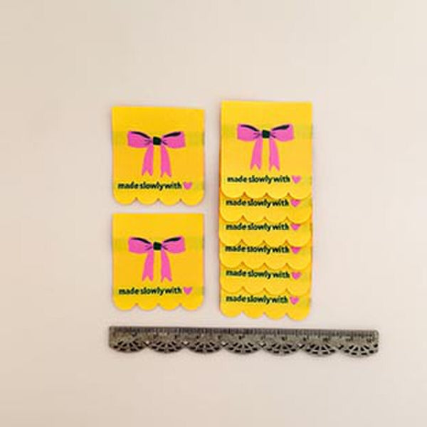 Minki Kim Made Slowly Woven Labels #2