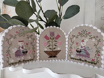 Une Journee Au Printemps Cross Stitch by Tralala - Paper Pattern