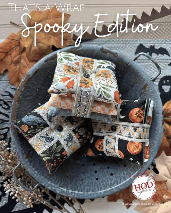 That's a Wrap: Spooky Edition Cross Stitch by Hands on Design - Paper Pattern