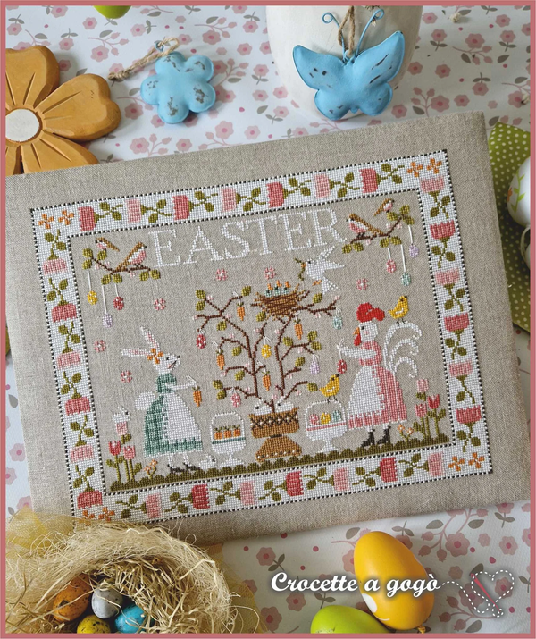 Vigilia Pasqua Cross Stitch by Crocette A Gogò - Paper Pattern
