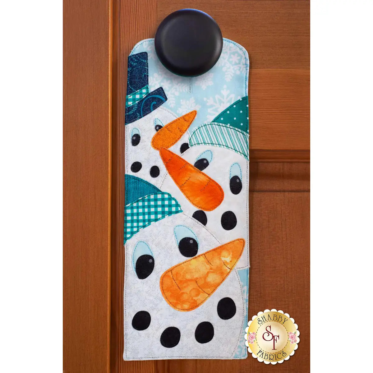 A-Door-naments Applique Door Hangar: January Kit