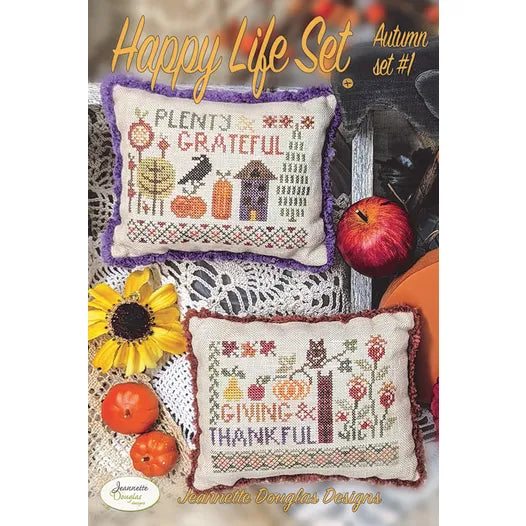 Happy Life Set - Autumn Set#1 - Autumn - Jeannette Douglas Designs