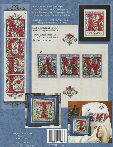 Jim Shore - Mill Hill Book - Monograms by Jim Shore