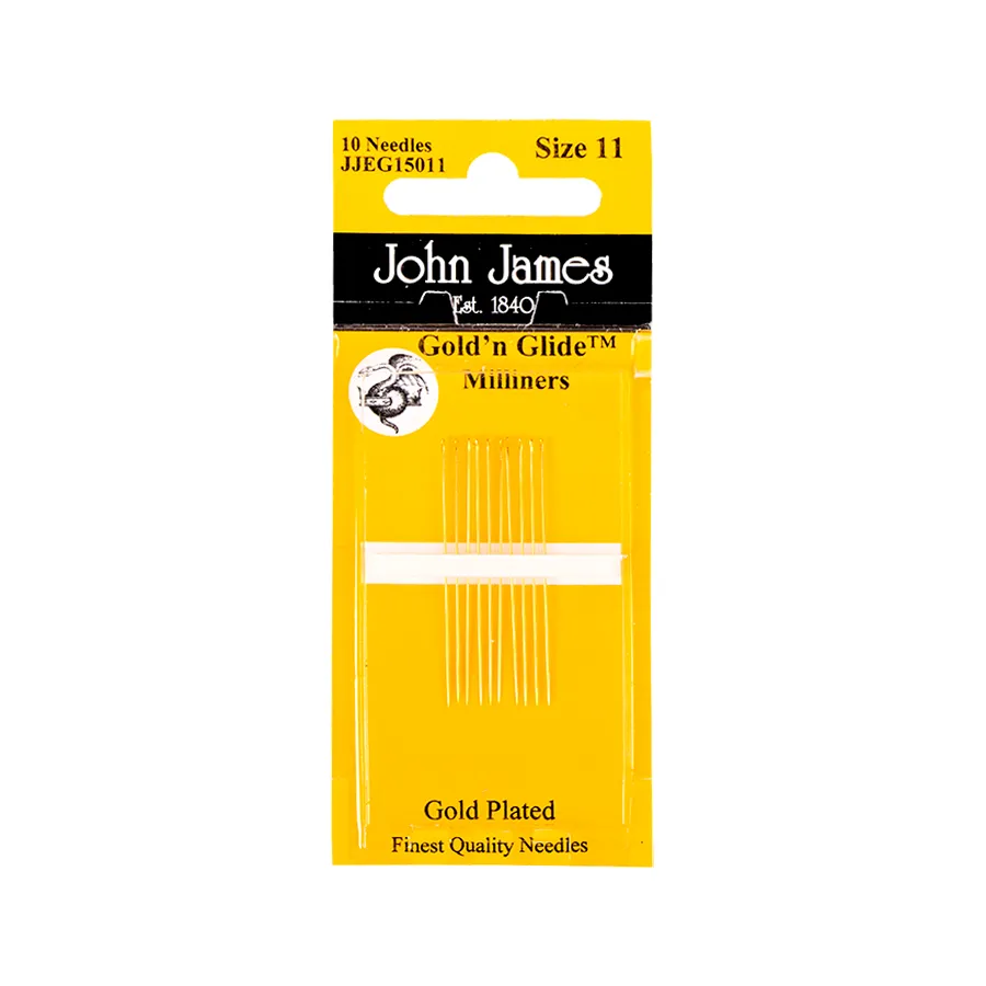 John James Milliners Needles (JJ15011) Sizes 11 (10/Pkg)