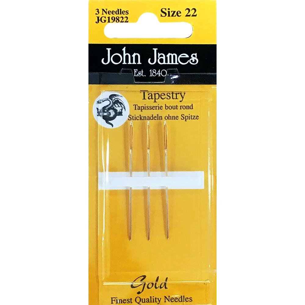 John James Gold Plated #22 Tapestry JG19822