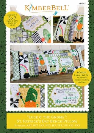 WELCOME GNOME MACHINE EMBROID BIRD BRAIN DESIGNS
