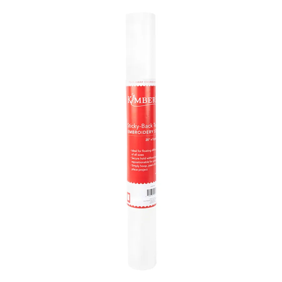 Kimberbell 20" Sticky-Back Tear-Away Embroidery Stabilizer