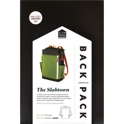 Slabtown Rolltop Backpack Leather + Hardware Kit - Chestnut