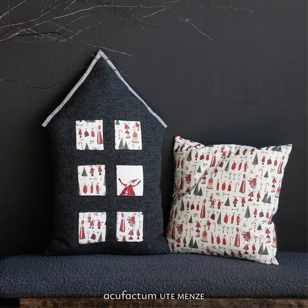 Acufactum Cushion KIT {Threefold of Cozyness, House cushion}