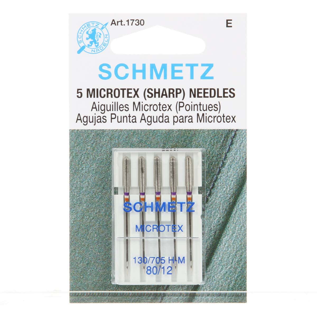 Schmetz Microtex Sharp Machine Needles