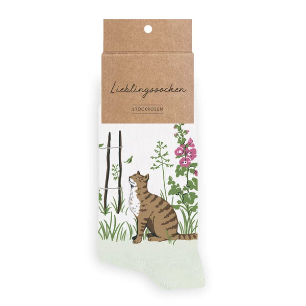 Socks: Hollyhocks