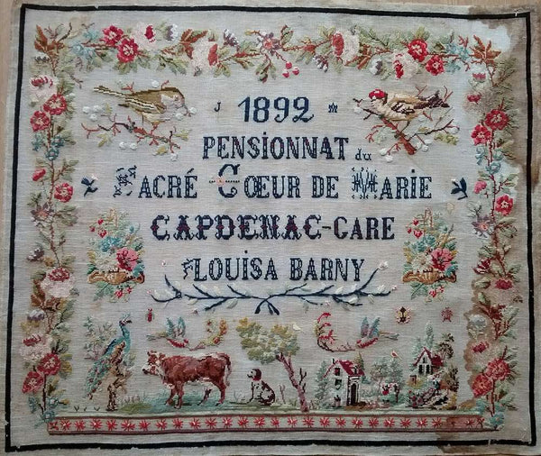 Louisa Barny 1892, pattern by Reflets De Soie AS IS, PLEASE READ DETAILS