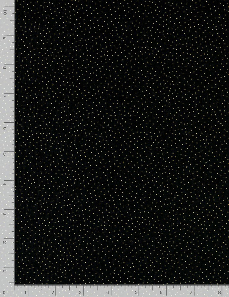 Metallic Pin Dots DOT-CM9528 BLACK