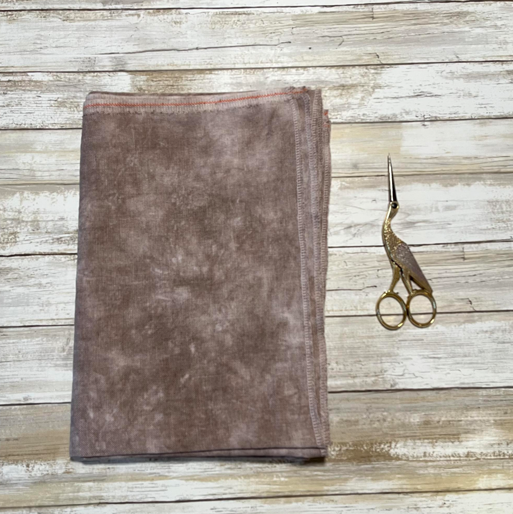 Mudlark 36ct Linen - Half Yard | Lapin Loops (lighter than pictured)