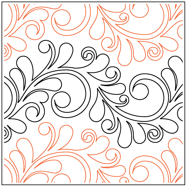 Serpentine Feather Paper Pantograph
