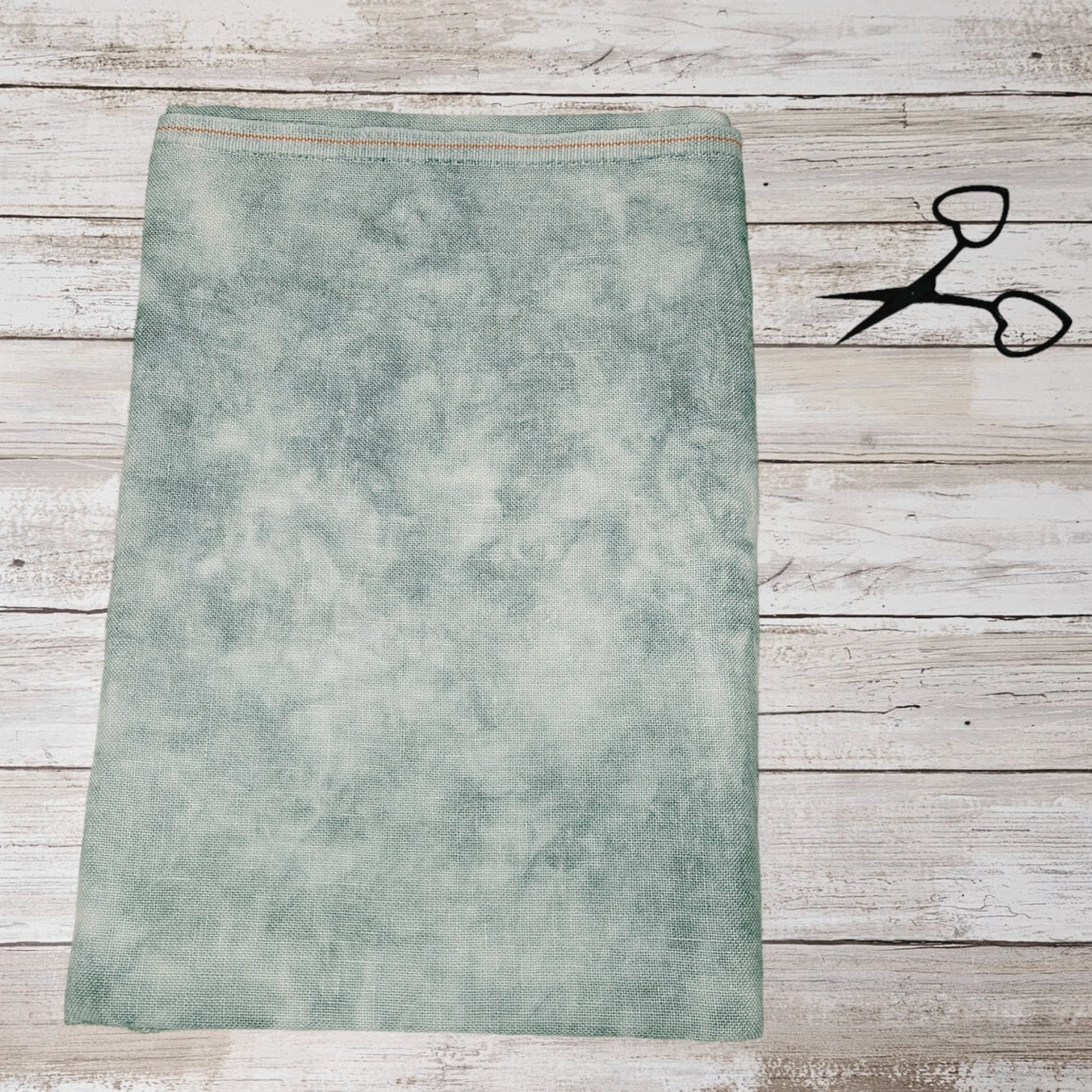 Old Man's Beard 40ct linen - Fat Quarter | Lapin Loops