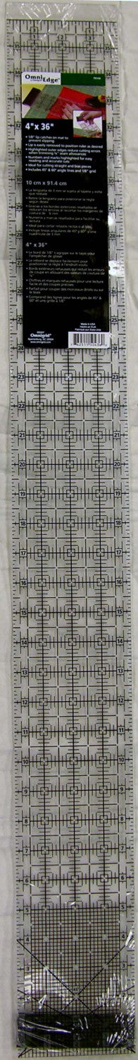 OmniEdge Ruler 4 Inch X 36 Inch
