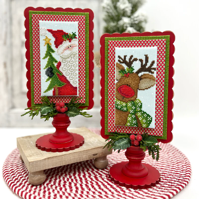 Simply Scallop Rectangle Pedestal Frame – Unfinished Wood (Single)